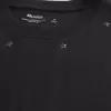 Boxig tungviktstjärna utsmyckad besättning T-shirt Boxig tungviktstjärna utsmyckad besättning T-shirt