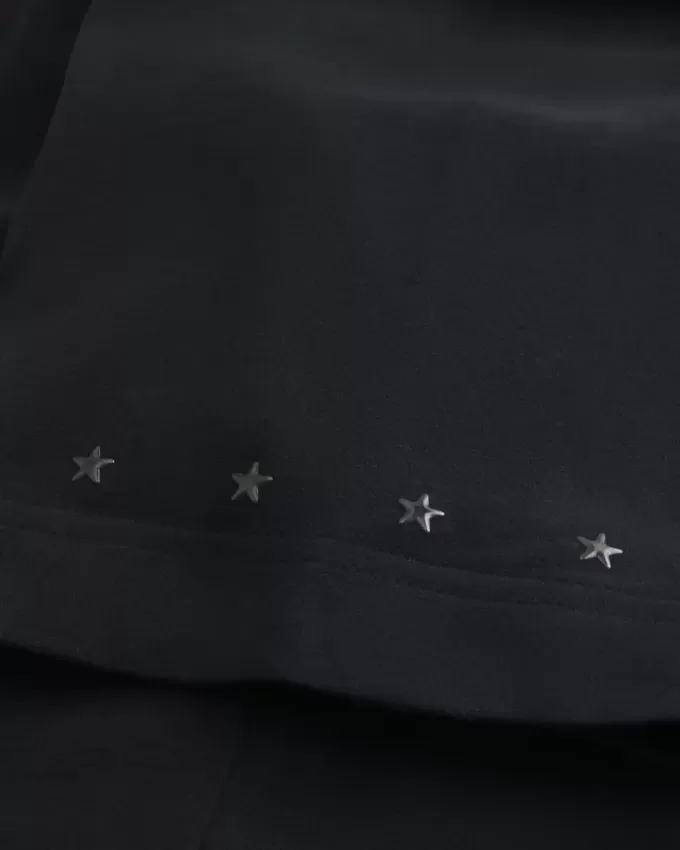Boxig tungviktstjärna utsmyckad besättning T-shirt Boxig tungviktstjärna utsmyckad besättning T-shirt