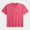 Boxig tungviktstvättad bomull T-shirt Boxig tungviktstvättad bomull T-shirt