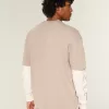 Boxig tungviktstvättad bomull T-shirt Boxig tungviktstvättad bomull T-shirt