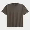 Boxig tungviktstvättad bomull T-shirt Boxig tungviktstvättad bomull T-shirt