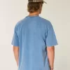 Boxig tungviktstvättad bomull T-shirt Boxig tungviktstvättad bomull T-shirt