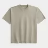 Boxig tungviktstvättad bomull T-shirt Boxig tungviktstvättad bomull T-shirt