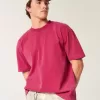 Boxig tungviktstvättad Crew T-shirt