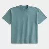 Boxig tungviktstvättad Crew T-shirt