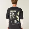 Boxig WWE SummerSlam grafisk t-shirt Boxig WWE SummerSlam grafisk t-shirt