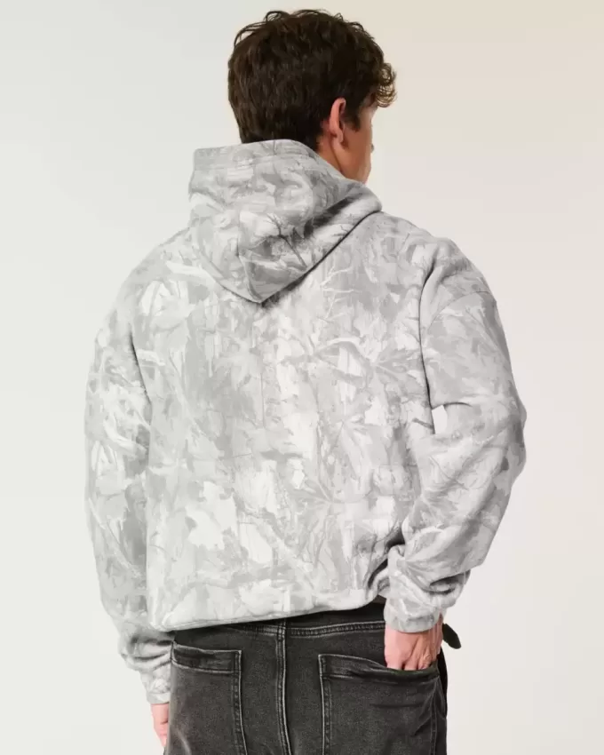 Boxy Camo Chevrolet Graphic Hoodie Boxy Camo Chevrolet Graphic Hoodie