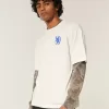Boxy Chelsea FC Grafisk T-shirt Boxy Chelsea FC Grafisk T-shirt