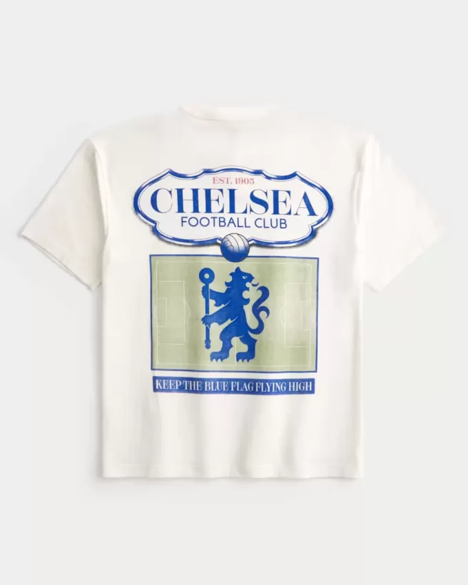 Boxy Chelsea FC Grafisk T-shirt Boxy Chelsea FC Grafisk T-shirt