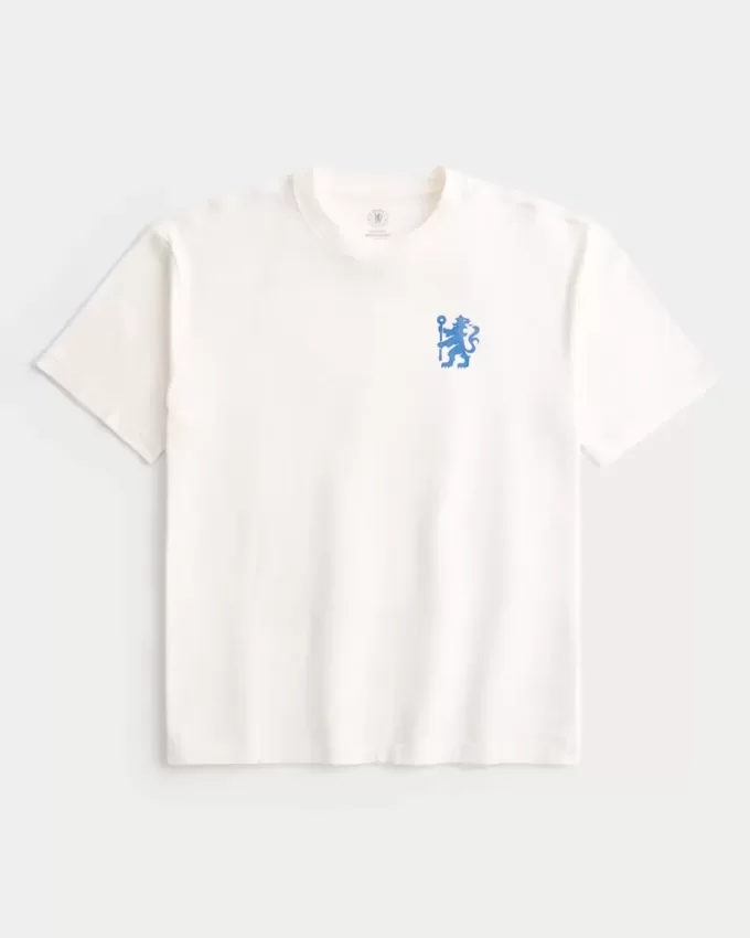 Boxy Chelsea FC Grafisk T-shirt Boxy Chelsea FC Grafisk T-shirt