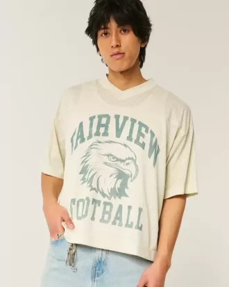Boxy Crop Fairview grafisk fotbollströja