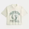 Boxy Crop Fairview grafisk fotbollströja