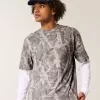 Boxy Crop Heavyweight Camo Crew T-shirt Boxy Crop Heavyweight Camo Crew T-shirt