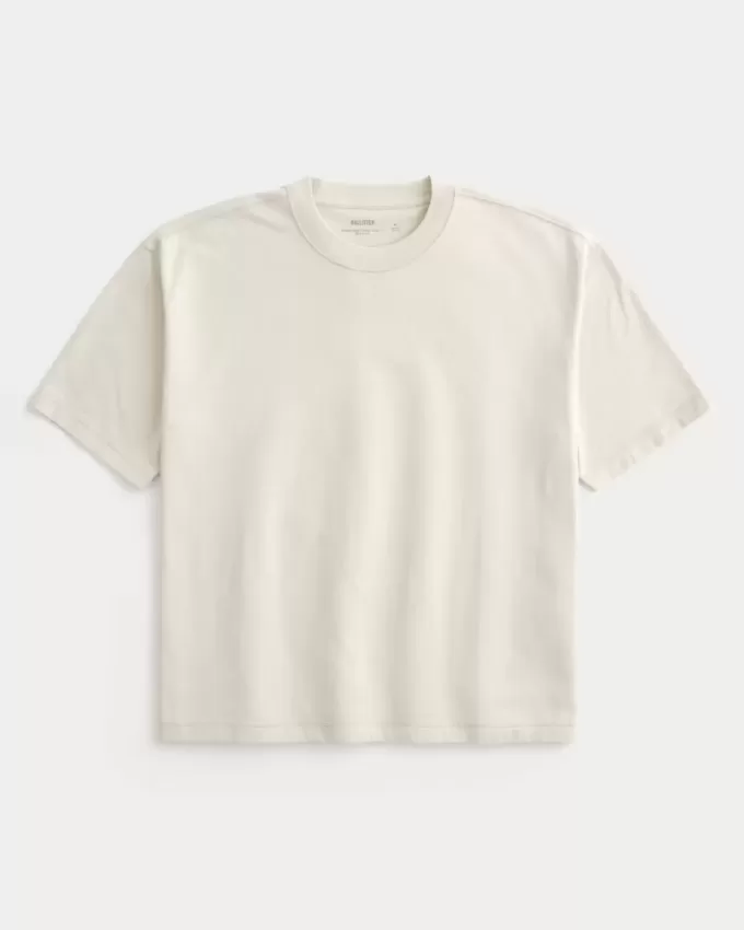 Boxy Crop Heavyweight Crew T-shirt Boxy Crop Heavyweight Crew T-shirt