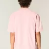 Boxy Crop Heavyweight Washed Crew T-shirt Boxy Crop Heavyweight Washed Crew T-shirt
