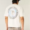 Boxy Crop Looney Tunes Taz grafisk t-shirt