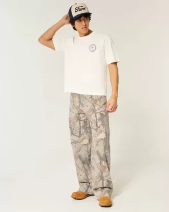 Boxy Crop Looney Tunes Taz grafisk t-shirt