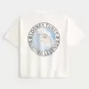 Boxy Crop Looney Tunes Taz grafisk t-shirt