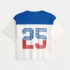Boxy Crop Number Grafisk Jersey Boxy Crop Number Grafisk Jersey