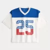 Boxy Crop Number Grafisk Jersey Boxy Crop Number Grafisk Jersey