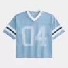 Boxy Crop Number Grafisk Jersey Boxy Crop Number Grafisk Jersey