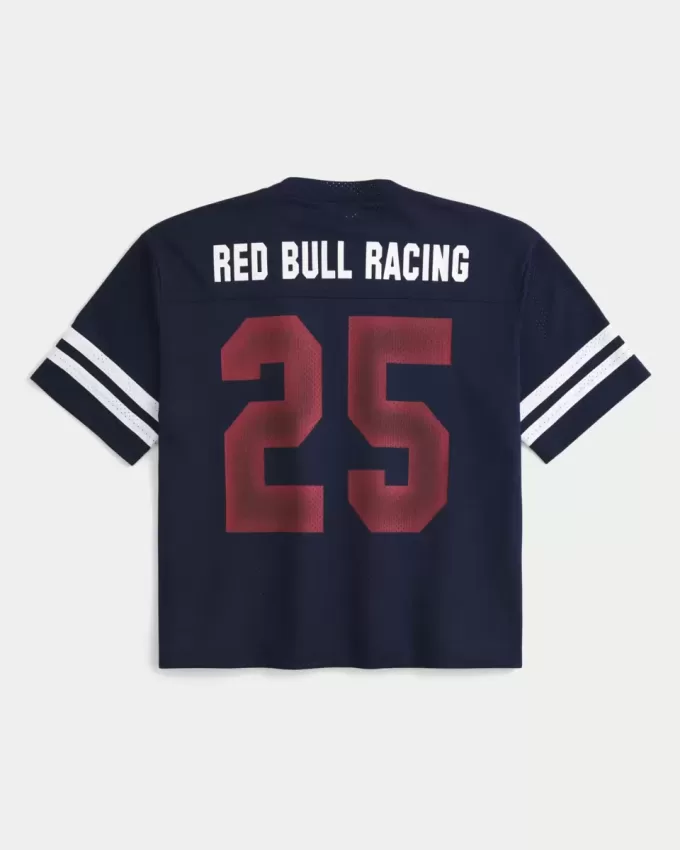 Boxy Crop Oracle Red Bull Racing grafisk tröja Boxy Crop Oracle Red Bull Racing grafisk tröja