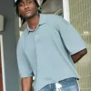 Boxy Crop Polo Boxy Crop Polo