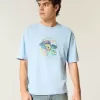 Boxy Crop SpongeBob SquarePants grafisk t-shirt Boxy Crop SpongeBob SquarePants grafisk t-shirt