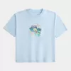 Boxy Crop SpongeBob SquarePants grafisk t-shirt Boxy Crop SpongeBob SquarePants grafisk t-shirt
