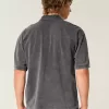 Boxy Crop Washed Polo Boxy Crop Washed Polo