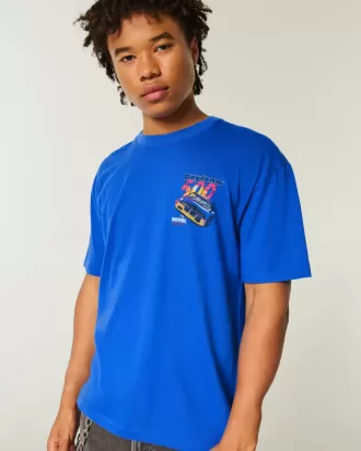 Boxy Daytona 500 grafisk t-shirt
