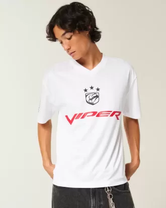 Boxy Dodge Viper grafisk fotbollströja