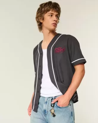 Boxy Dr Pepper Graphic baseballtröja