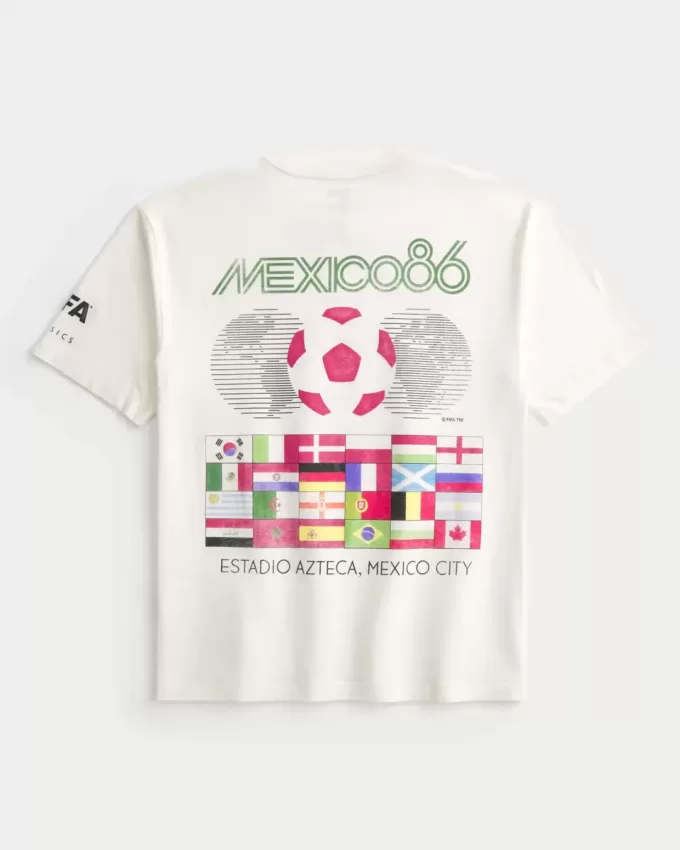 Boxy FIFA World Cup Mexiko 1986 grafisk tröja