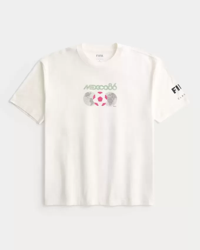 Boxy FIFA World Cup Mexiko 1986 grafisk tröja