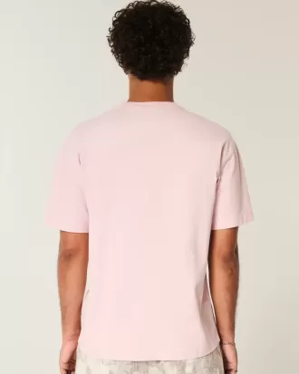 Boxy Heavyweight Amalfi Coast Grafisk T-shirt