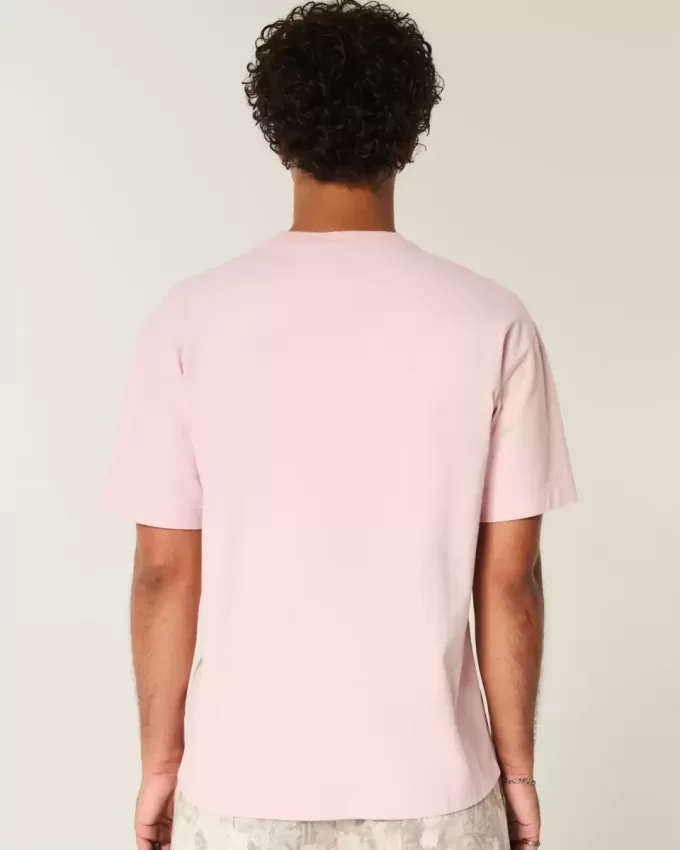 Boxy Heavyweight Amalfi Coast Grafisk T-shirt Boxy Heavyweight Amalfi Coast Grafisk T-shirt