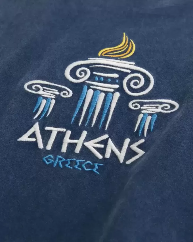 Boxy Heavyweight Athens grafisk t-shirt Boxy Heavyweight Athens grafisk t-shirt