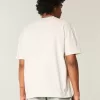 Boxy Heavyweight Croatia Grafisk T-shirt Boxy Heavyweight Croatia Grafisk T-shirt