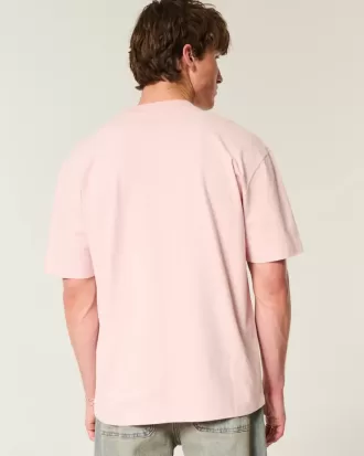 Boxy Heavyweight Hawaii grafisk t-shirt Boxy Heavyweight Hawaii grafisk t-shirt
