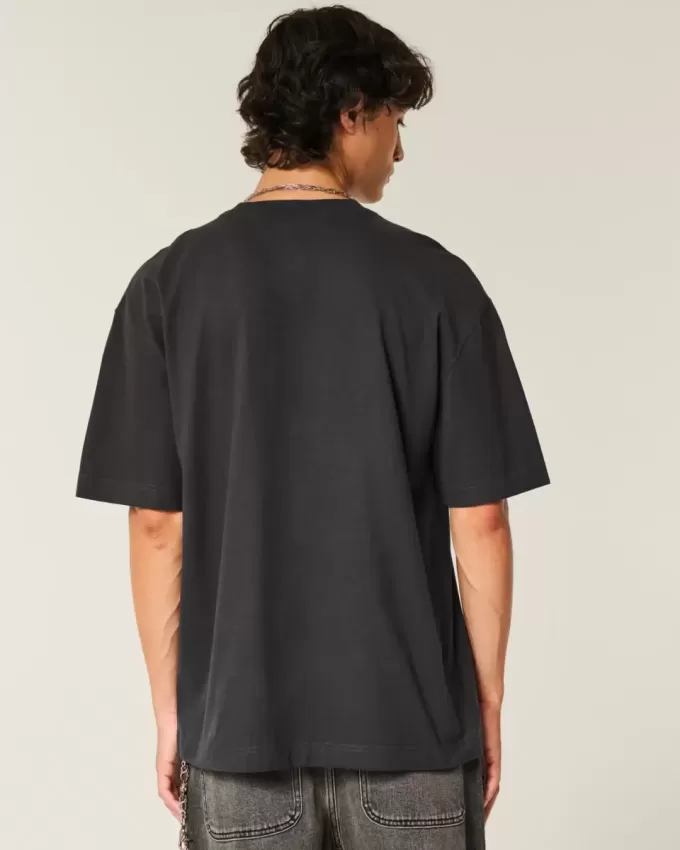 Boxy Heavyweight No Fear Graphic Tee Boxy Heavyweight No Fear Graphic Tee