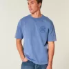 Boxy Heavyweight South Padre Island grafisk t-shirt Boxy Heavyweight South Padre Island grafisk t-shirt