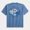 Boxy Heavyweight South Padre Island grafisk t-shirt Boxy Heavyweight South Padre Island grafisk t-shirt