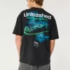 Boxy Heavyweight Stake F1 Team Kick Sauber Graphic Tee
