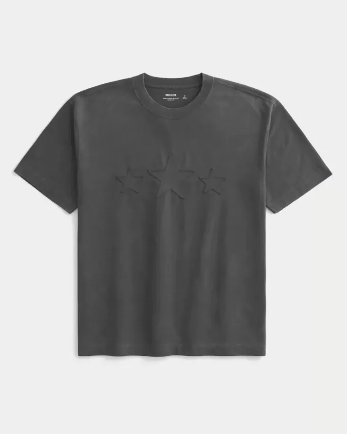 Boxy Heavyweight Star Graphic Tee