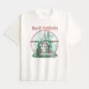 Boxy Iron Maiden grafisk t-shirt Boxy Iron Maiden grafisk t-shirt