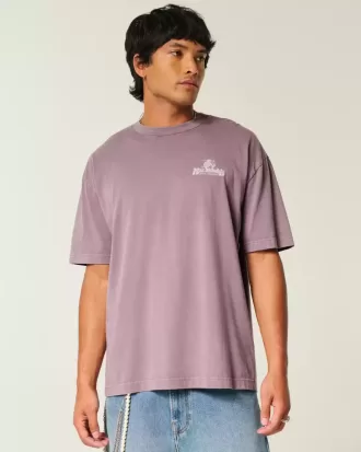 Boxy Max Melodys grafiska t-shirt