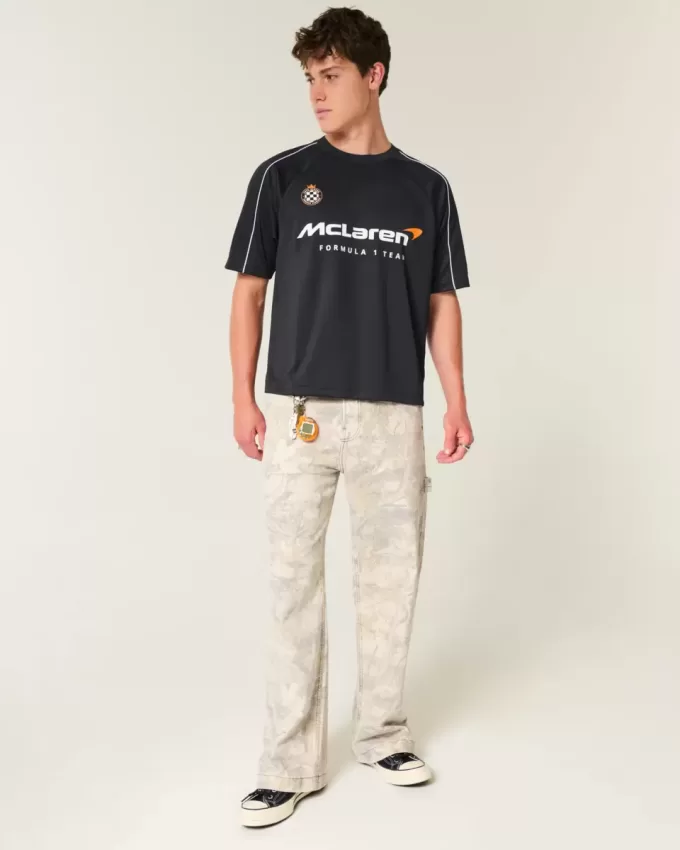 Boxy McLaren grafisk fotbollströja Boxy McLaren grafisk fotbollströja