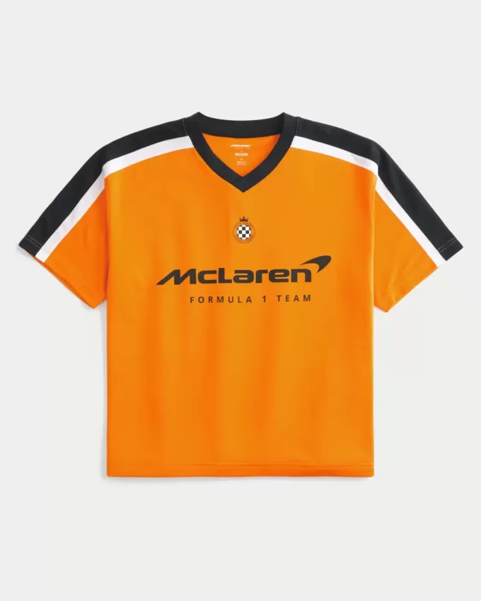 Boxy McLaren grafisk fotbollströja Boxy McLaren grafisk fotbollströja