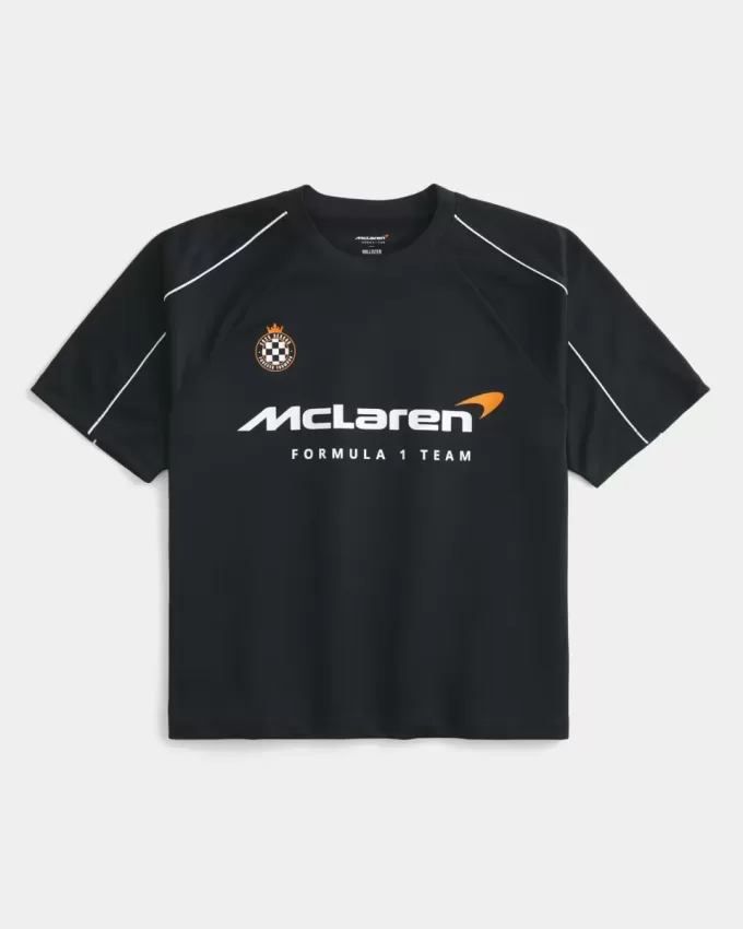 Boxy McLaren grafisk fotbollströja Boxy McLaren grafisk fotbollströja